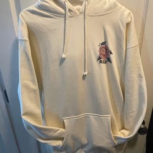 Cream M3LH hoodie